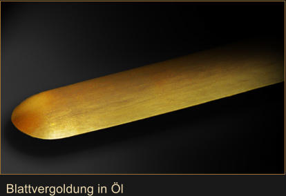 Blattvergoldung in l