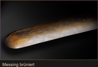 Messing brniert