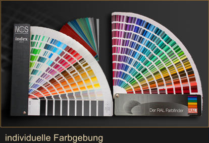 individuelle Farbgebung